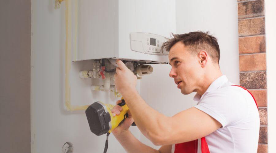 Local tankless water heater installation in Centralia, WA